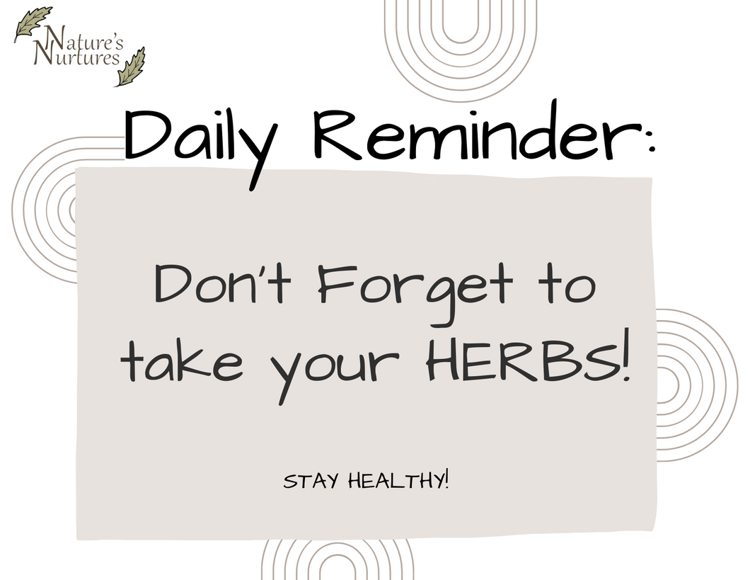 Reminder Magnet: Herbs